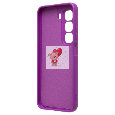 Чехол-накладка для Infinix Hot 50 5G (фиолетовый) Activ Full Original Design