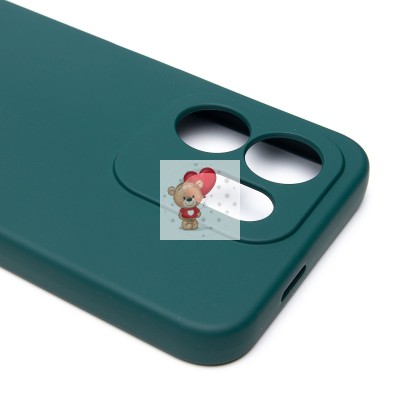 Чехол-накладка для Infinix Hot 50i (темно-зеленый) Activ Full Original Design