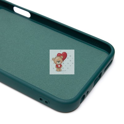 Чехол-накладка для Infinix Hot 50i (темно-зеленый) Activ Full Original Design