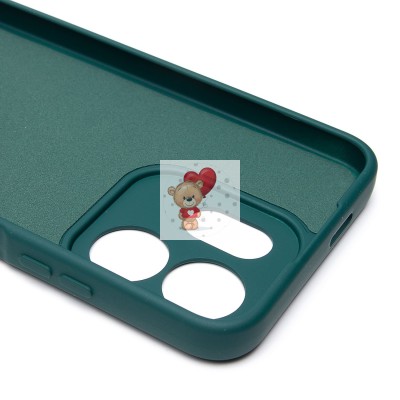 Чехол-накладка для Infinix Hot 50i (темно-зеленый) Activ Full Original Design