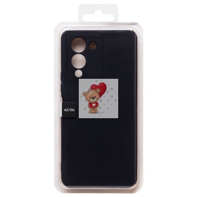 Чехол-накладка для Infinix Note 12 G96 (Turbo) (черный) Activ Full Original Design Чехол-накладка для Infinix Note 12 G96 (Turbo) (черный) Activ Full Original Design