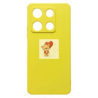 Чехол-накладка для Infinix Note 30 Pro (желтый) Activ Full Original Design