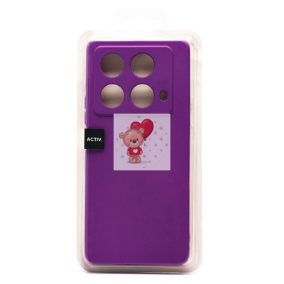 Чехол-накладка для Infinix Note 40 5G (фиолетовый) Activ Full Original Design Чехол-накладка для Infinix Note 40 5G (фиолетовый) Activ Full Original Design