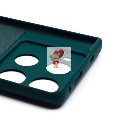 Чехол-накладка для Infinix Note 40 Pro 4G (темно-зеленый) Activ Full Original Design Чехол-накладка для Infinix Note 40 Pro 4G (темно-зеленый) Activ Full Original Design