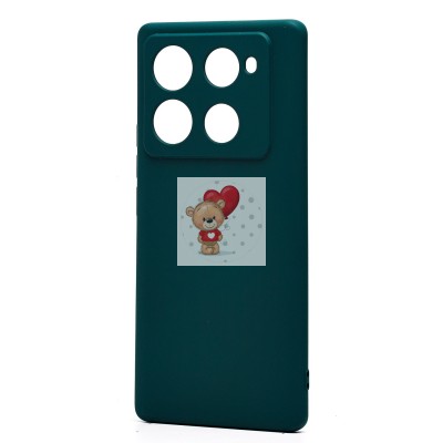 Чехол-накладка для Infinix Note 40 Pro+ 5G (темно-зеленый) Activ Full Original Design