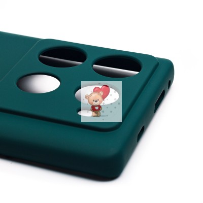 Чехол-накладка для Infinix Note 40 Pro+ 5G (темно-зеленый) Activ Full Original Design