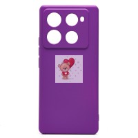 Чехол-накладка для Infinix Note 40 Pro+ 5G (фиолетовый) Activ Full Original Design