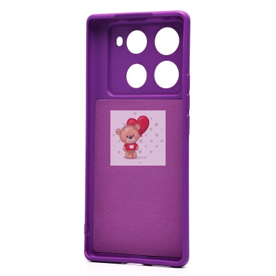 Чехол-накладка для Infinix Note 40 Pro+ 5G (фиолетовый) Activ Full Original Design