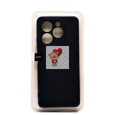 Чехол-накладка для Infinix Note 40X 5G (черный) Activ Full Original Design