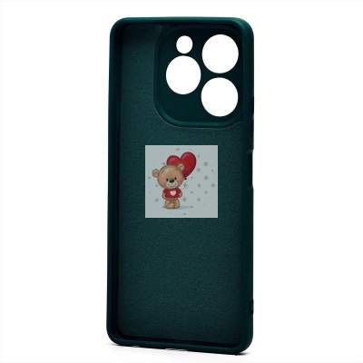 Чехол-накладка для Infinix Note 40X 5G (темно-зеленый) Activ Full Original Design Чехол-накладка для Infinix Note 40X 5G (темно-зеленый) Activ Full Original Design