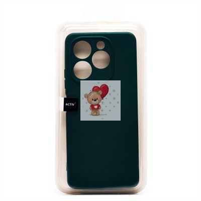 Чехол-накладка для Infinix Note 40X 5G (темно-зеленый) Activ Full Original Design Чехол-накладка для Infinix Note 40X 5G (темно-зеленый) Activ Full Original Design