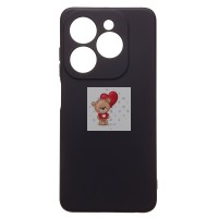 Чехол-накладка для Infinix Smart 8 (черный) Activ Full Original Design Чехол-накладка для Infinix Smart 8 (черный) Activ Full Original Design