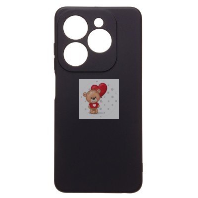 Чехол-накладка для Infinix Smart 8 (черный) Activ Full Original Design Чехол-накладка для Infinix Smart 8 (черный) Activ Full Original Design