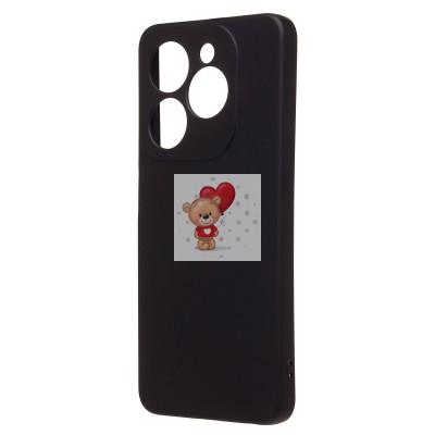 Чехол-накладка для Infinix Smart 8 (черный) Activ Full Original Design Чехол-накладка для Infinix Smart 8 (черный) Activ Full Original Design