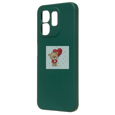 Чехол-накладка для Infinix Smart 9 4G (темно-зеленый) Activ Full Original Design Чехол-накладка для Infinix Smart 9 4G (темно-зеленый) Activ Full Original Design