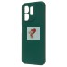 Чехол-накладка для Infinix Smart 9 4G (темно-зеленый) Activ Full Original Design Чехол-накладка для Infinix Smart 9 4G (темно-зеленый) Activ Full Original Design