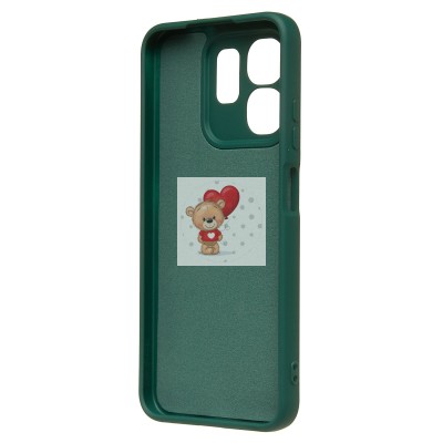 Чехол-накладка для Infinix Smart 9 4G (темно-зеленый) Activ Full Original Design Чехол-накладка для Infinix Smart 9 4G (темно-зеленый) Activ Full Original Design