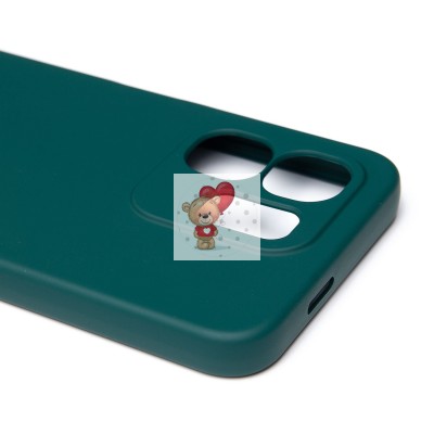 Чехол-накладка для Infinix Smart 9 4G (темно-зеленый) Activ Full Original Design Чехол-накладка для Infinix Smart 9 4G (темно-зеленый) Activ Full Original Design