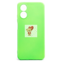 Чехол-накладка для OPPO A17k (зеленый) Activ Full Original Design