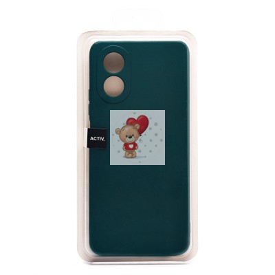 Чехол-накладка для OPPO A38 (темно-зеленый) Activ Full Original Design