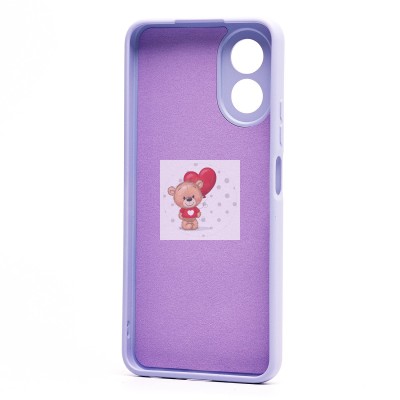 Чехол-накладка для OPPO A38 (светло-фиолетовый) Activ Full Original Design