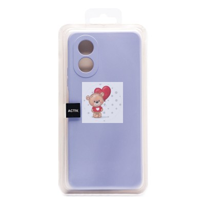 Чехол-накладка для OPPO A38 (светло-фиолетовый) Activ Full Original Design