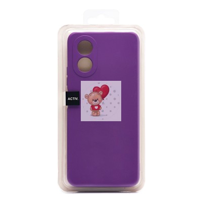 Чехол-накладка для OPPO A18 (фиолетовый) Activ Full Original Design