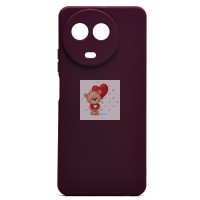 Чехол-накладка для OPPO Realme 11 5G Global (бордовый) Activ Full Original Design Чехол-накладка для OPPO Realme 11 5G Global (бордовый) Activ Full Original Design