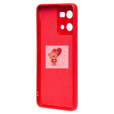 Чехол-накладка для OPPO Reno 7 (красный) Activ Full Original Design Чехол-накладка для OPPO Reno 7 (красный) Activ Full Original Design