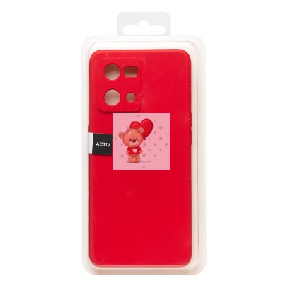 Чехол-накладка для OPPO Reno 7 (красный) Activ Full Original Design Чехол-накладка для OPPO Reno 7 (красный) Activ Full Original Design