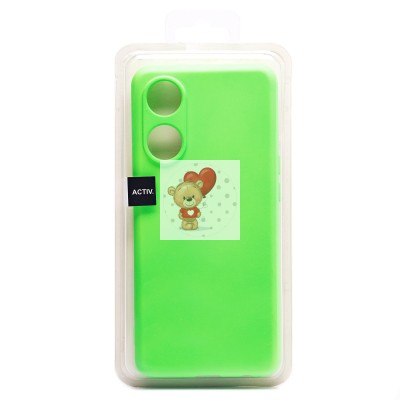 Чехол-накладка для OPPO Reno8 T 4G (зеленый) Activ Full Original Design Чехол-накладка для OPPO Reno8 T 4G (зеленый) Activ Full Original Design