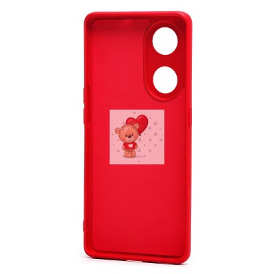 Чехол-накладка для OPPO Reno8 T 5G (красный) Activ Full Original Design