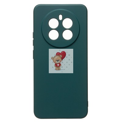 Чехол-накладка для Realme 12+ 5G (темно-зеленый) Activ Full Original Design