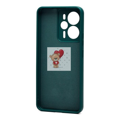 Чехол-накладка для Realme 14 5G Global (темно-зеленый) Activ Full Original Design