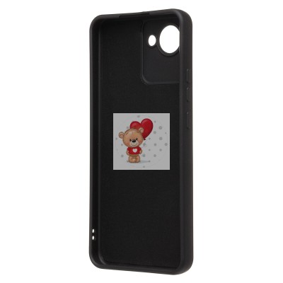 Чехол-накладка для Realme C30 (черный) Activ Full Original Design