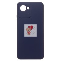 Чехол-накладка для Realme C30 (темно-синий) Activ Full Original Design