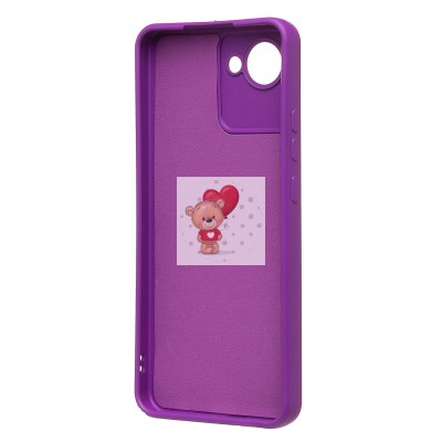 Чехол-накладка для Realme C30 (фиолетовый) Activ Full Original Design Чехол-накладка для Realme C30 (фиолетовый) Activ Full Original Design