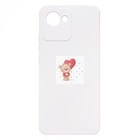 Чехол-накладка для Realme C30 (белый) Activ Full Original Design