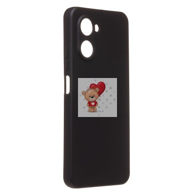 Чехол-накладка для Realme C33 (черный) Activ Full Original Design