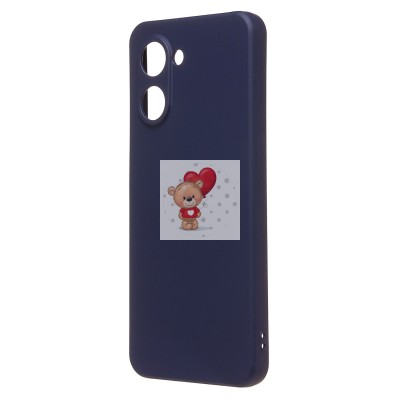 Чехол-накладка для Realme C33 (темно-синий) Activ Full Original Design