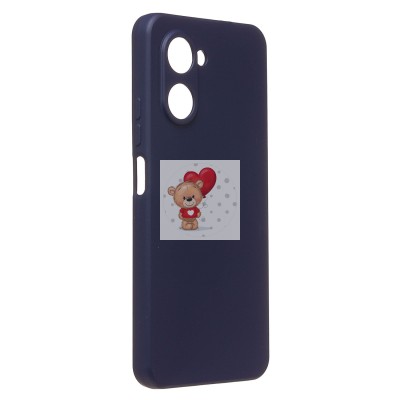 Чехол-накладка для Realme C33 (темно-синий) Activ Full Original Design