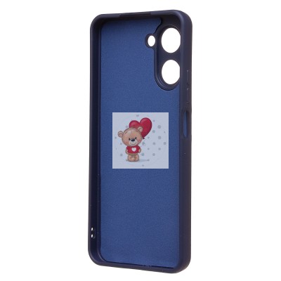 Чехол-накладка для Realme C33 (темно-синий) Activ Full Original Design