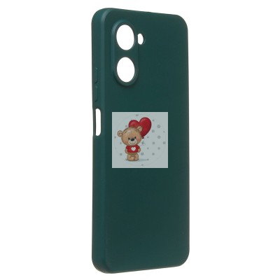 Чехол-накладка для Realme C33 (темно-зеленый) Activ Full Original Design