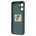 Чехол-накладка для Realme C33 (темно-зеленый) Activ Full Original Design