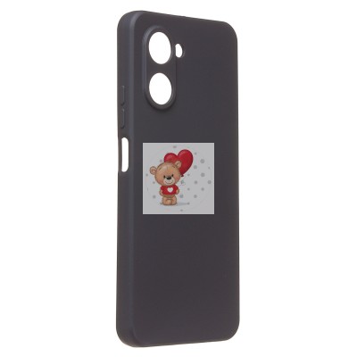 Чехол-накладка для Realme C33 (темно-серый) Activ Full Original Design