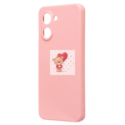 Чехол-накладка для Realme C33 (светло-розовый) Activ Full Original Design