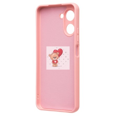 Чехол-накладка для Realme C33 (светло-розовый) Activ Full Original Design