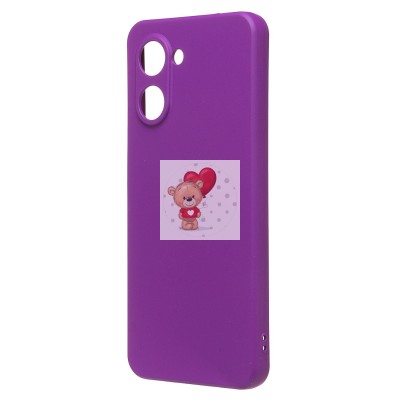 Чехол-накладка для Realme C33 (фиолетовый) Activ Full Original Design