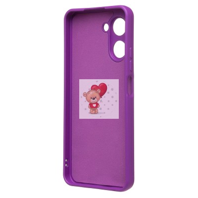 Чехол-накладка для Realme C33 (фиолетовый) Activ Full Original Design