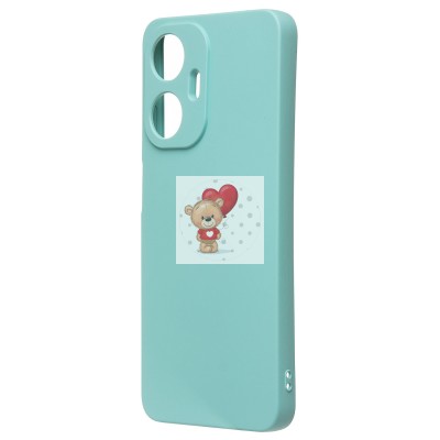 Чехол-накладка для Realme C55 (мятный) Activ Full Original Design